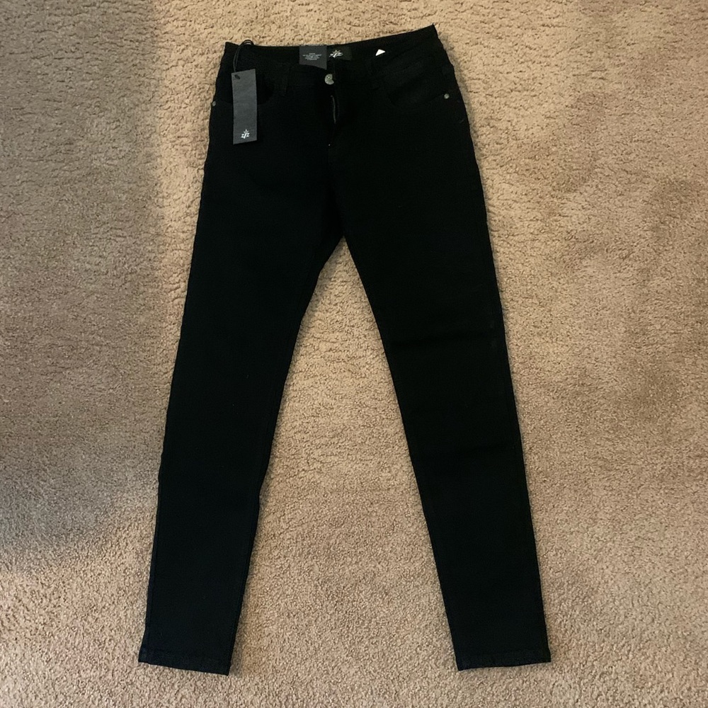 VERY Stretchy Black Jeans (32 W)